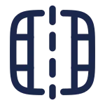 Video Frame Cut SVG Icon
